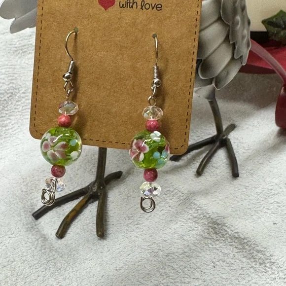 Elegant Multicolor Beaded Earrings 2/$22 - Picture 3 of 5